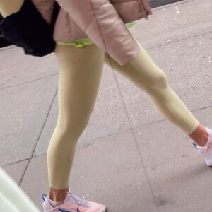 yellow leggings